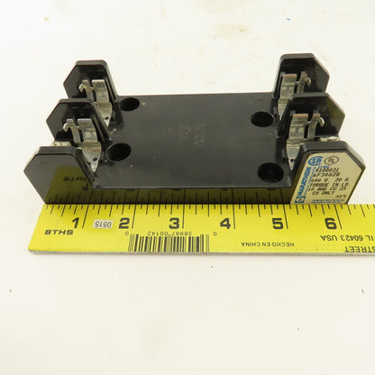 Marathon 6F30A3B 6F30A2B 600V 30A Fuse Holders 2 And 3 Pole Lot Of 4