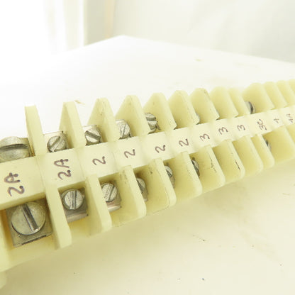 Allen Bradley Bul. 1492 Style CD Electrical Wire Terminal Block Strip Lot Of 94