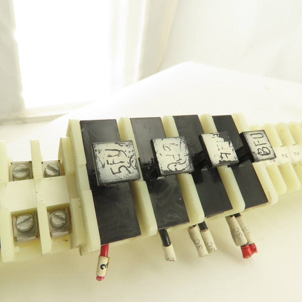 Allen Bradley Bul. 1492 Style CD Electrical Wire Terminal Block Strip Lot Of 94