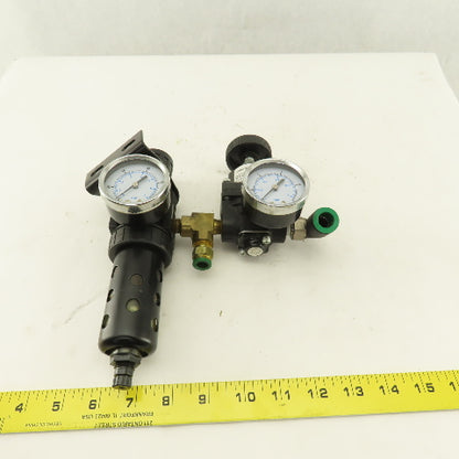 Dematic Parker 0430090158 1/4 NPT Airline Filter Regulator