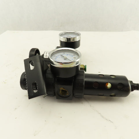 Dematic Parker 0430090158 1/4 NPT Airline Filter Regulator