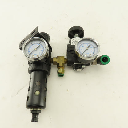 Dematic Parker 0430090158 1/4 NPT Airline Filter Regulator