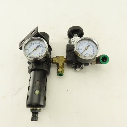 Dematic Parker 0430090158 1/4 NPT Airline Filter Regulator