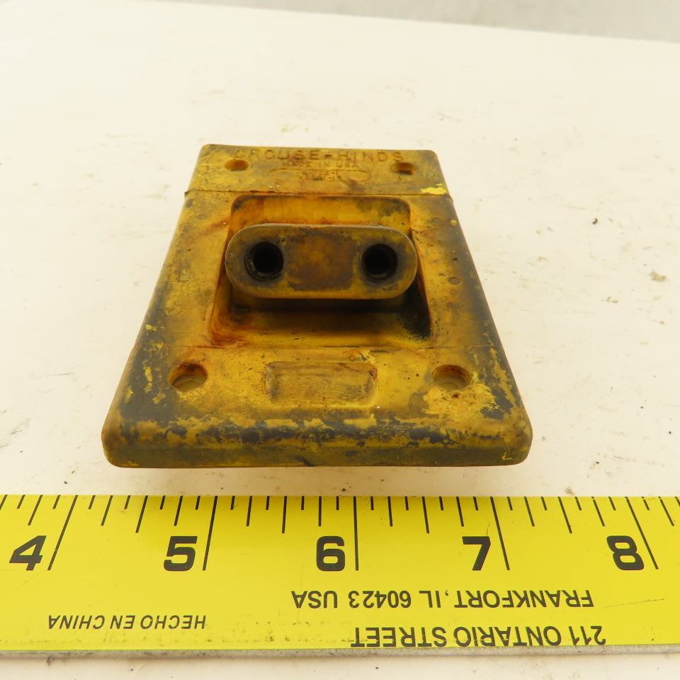 Crouse Hinds X8381-19 2 Pole Female Safety Receptacle