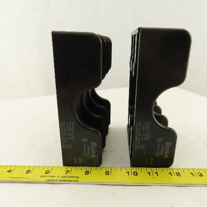 Buss IB0026 30A 600V Class H 3 Pole Fuse Holder Lot Of 2