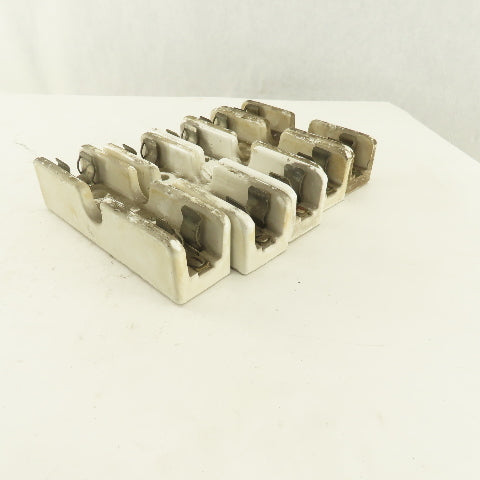 011209 Ceramic Fuse Holder 30A 600V Lot Of 5