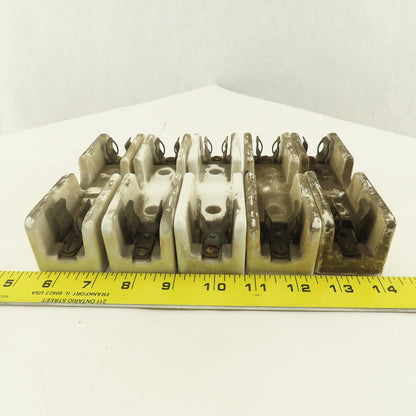 011209 Ceramic Fuse Holder 30A 600V Lot Of 5