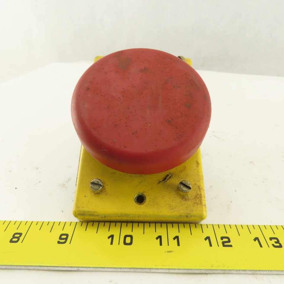 Allen Bradley 800P-F1CA 600V Type 4, 13 Palm Button No Contacts