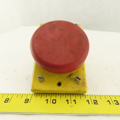 Allen Bradley 800P-F1CA 600V Type 4, 13 Palm Button No Contacts