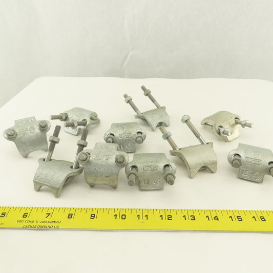 Steel City OZ-Gedney 1" Right Angle EMT K Clamp EMT Lot Of 10