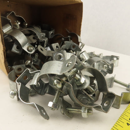 Steel City 1-1/4" EMT Hanger Clamp Strap Lot Of 40