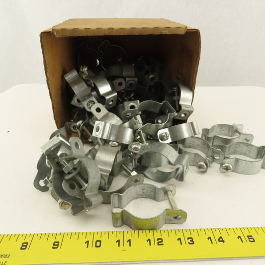 Steel City 1-1/4" EMT Hanger Clamp Strap Lot Of 40
