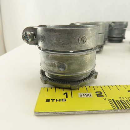 Emerson SC-150 1-1/2" EMT Box Connector Compression Coupling Lot Of 8