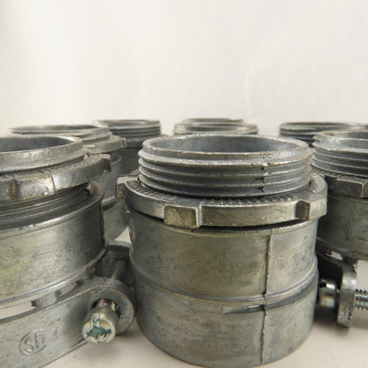 Emerson SC-150 1-1/2" EMT Box Connector Compression Coupling Lot Of 8