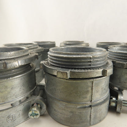 Emerson SC-150 1-1/2" EMT Box Connector Compression Coupling Lot Of 8