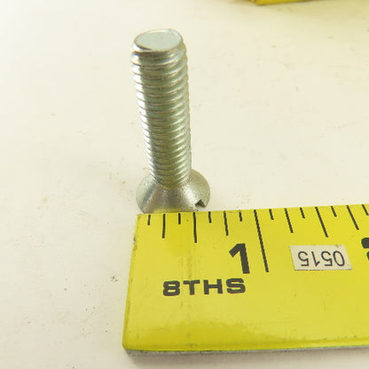 3/8-16 Flat Head Slotted Machine Screw 1-1/4" Thread 1-1/2" OAL Bulk 12Lbs.