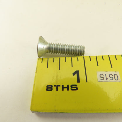 1/4-20 Flat Head Slotted Machine Screw 3/4" Thread Length 1"OAL Bulk 10 Lbs.