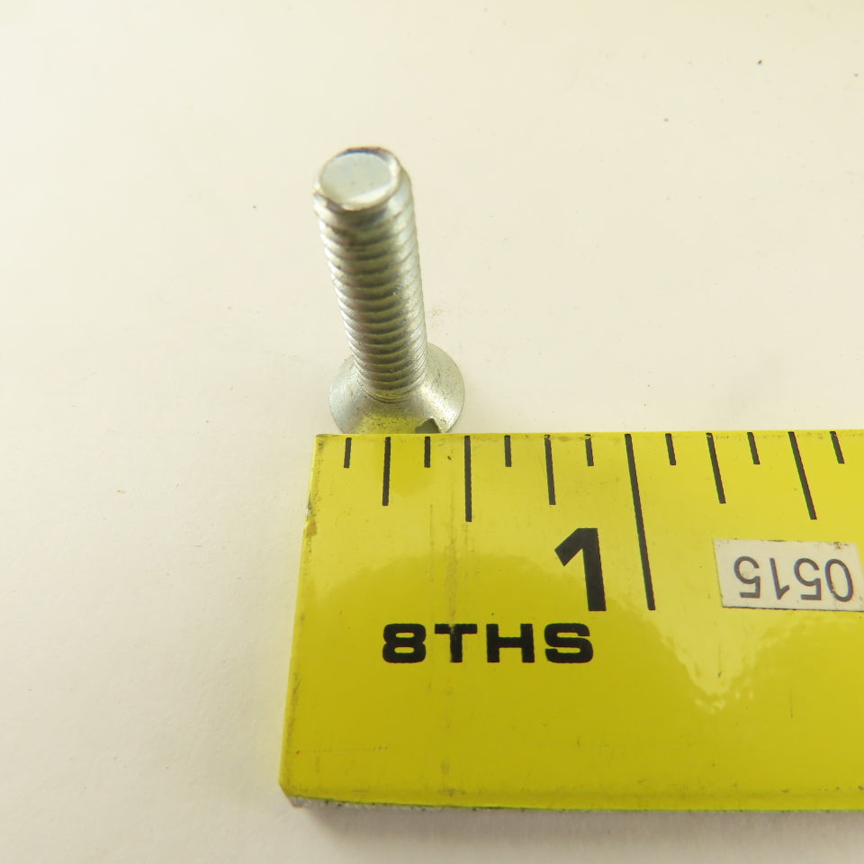 1/4-20 Flat Head Slotted Machine Screw 3/4" Thread Length 1"OAL Bulk 10 Lbs.
