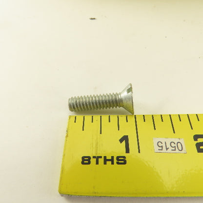 1/4-20 Flat Head Slotted Machine Screw 3/4" Thread Length 1"OAL Bulk 10 Lbs.
