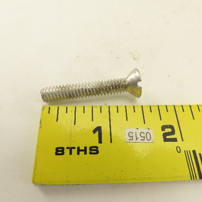 1/4-20 Flat Head Slotted Machine Screw 1-1/2" OAL Bulk 15 Lbs.