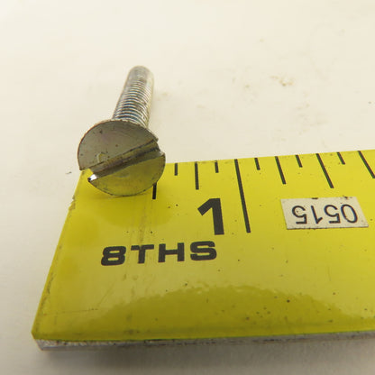 1/4-20 Flat Head Slotted Machine Screw 1-1/2" OAL Bulk 15 Lbs.