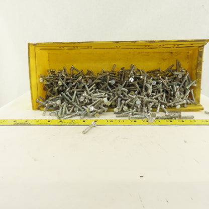 1/4-20 Flat Head Slotted Machine Screw 1-1/2" OAL Bulk 15 Lbs.
