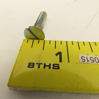 1/4-20 Flat Head Slotted Machine Screw 1-1/4" OAL Bulk 7 Lbs.