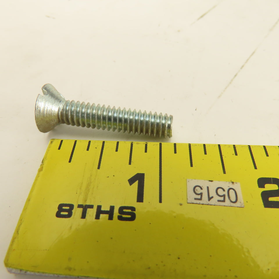 1/4-20 Flat Head Slotted Machine Screw 1-1/4" OAL Bulk 7 Lbs.