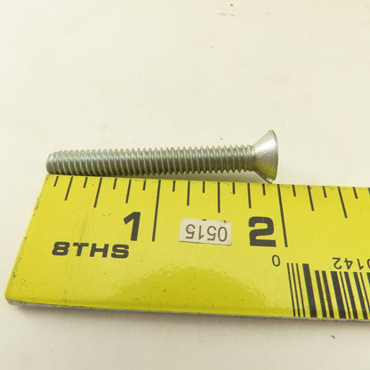 1/4-20 Flat Head Slotted Machine Screw 2" Length Full Thread  Bulk 15 Lbs.