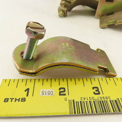T & B Thomas & Betts 1-1/2" Channel Mount Pipe Strap Hangers Lot Of 46