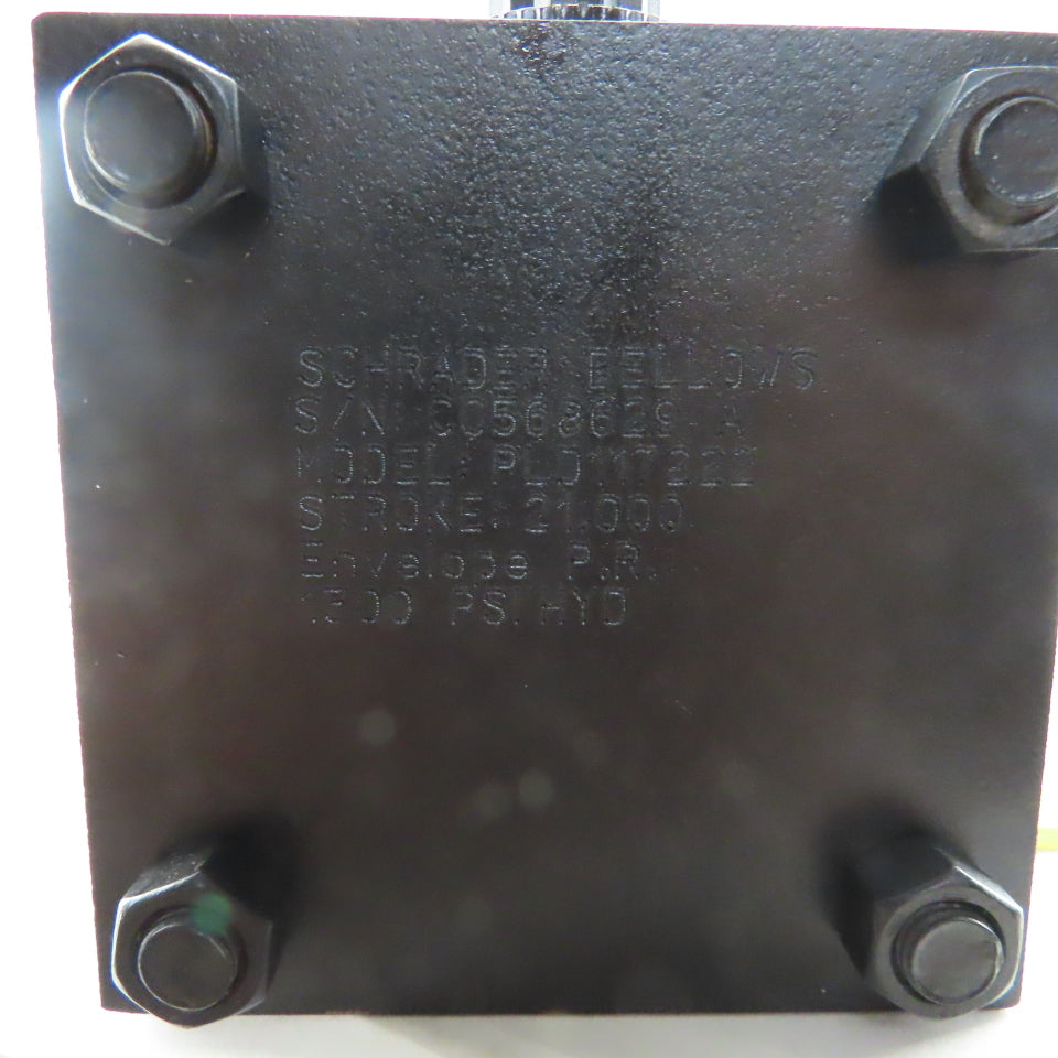 Schrader Bellows PLD117222 3-1/4" Bore 21" Stroke Trunnion Hydraulic Cylinder