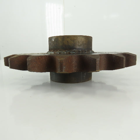 ANSI #160 Single Row Roller Chain Sprocket 19 Tooth 13" OD 2-7/16 Brass Bore
