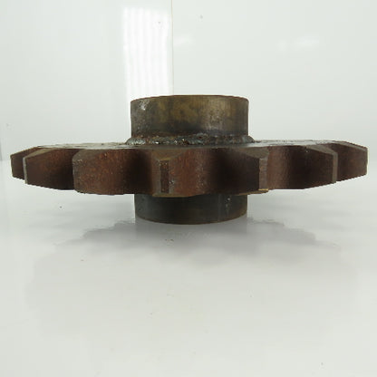 ANSI #160 Single Row Roller Chain Sprocket 19 Tooth 13" OD 2-7/16 Brass Bore