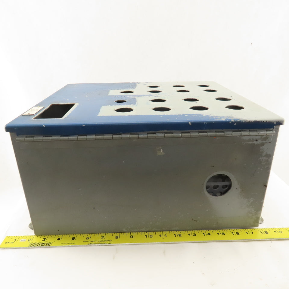 Hoffman  A16148CH 16x14x8 Steel Electrical Enclosure Wall Mount W/Back Plate