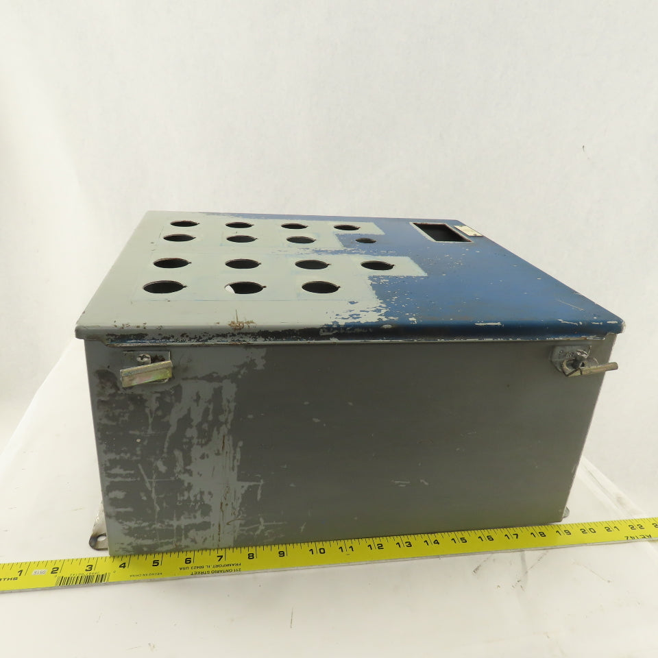 Hoffman  A16148CH 16x14x8 Steel Electrical Enclosure Wall Mount W/Back Plate