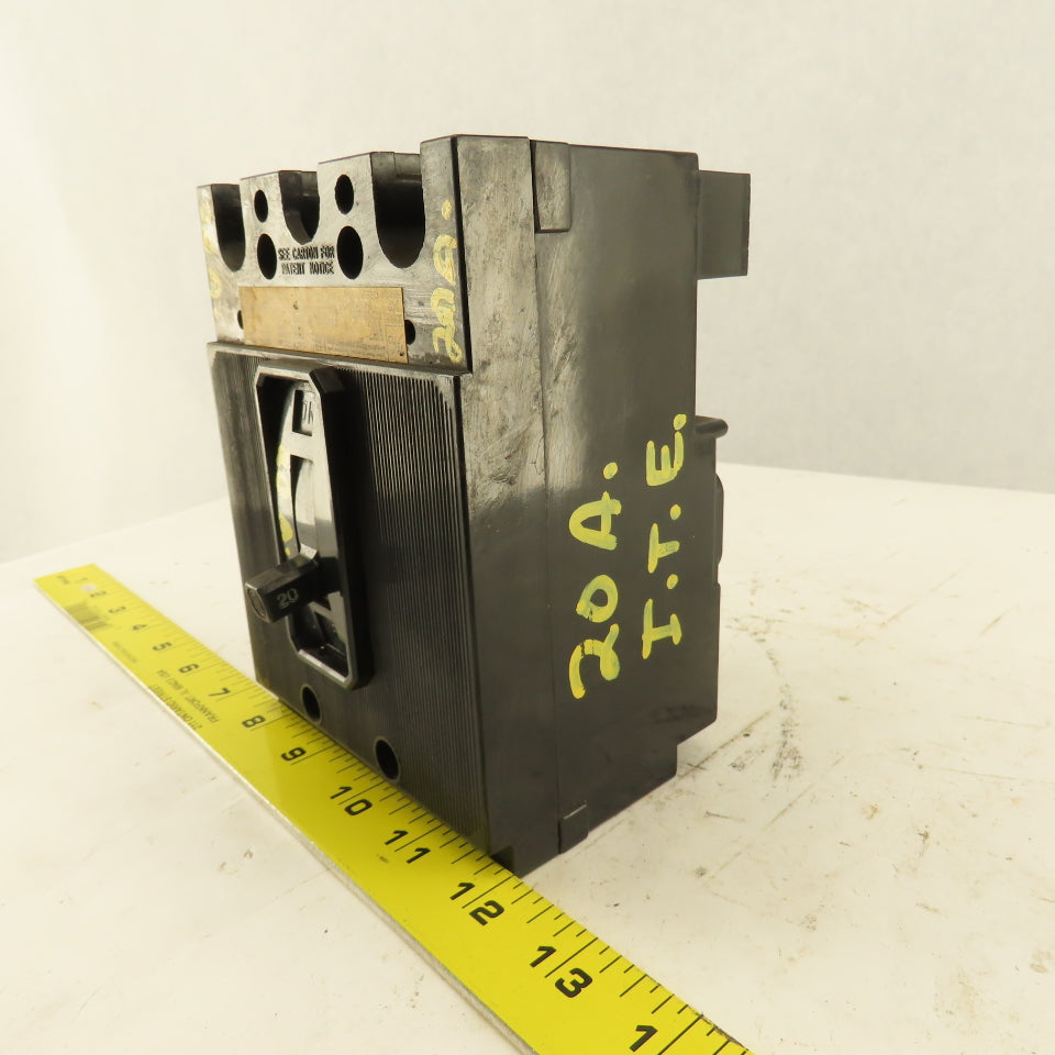 ITE EF3-B0220 20A Molded Case Circuit Breaker 600V 3 Pole