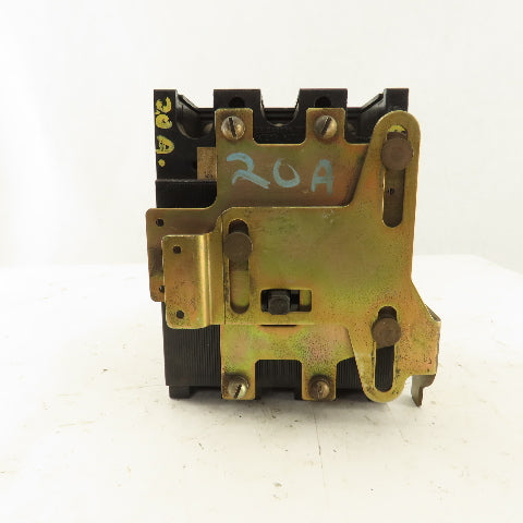 ITE EF3-B0220 20A Molded Case Circuit Breaker 600V 3 Pole