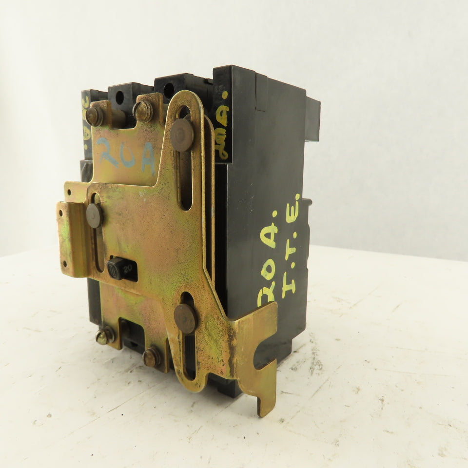 ITE EF3-B0220 20A Molded Case Circuit Breaker 600V 3 Pole