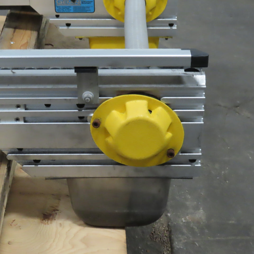 Teckno Gemini Conveyor System 26"x 60" Open Center  230/460V 3Ph