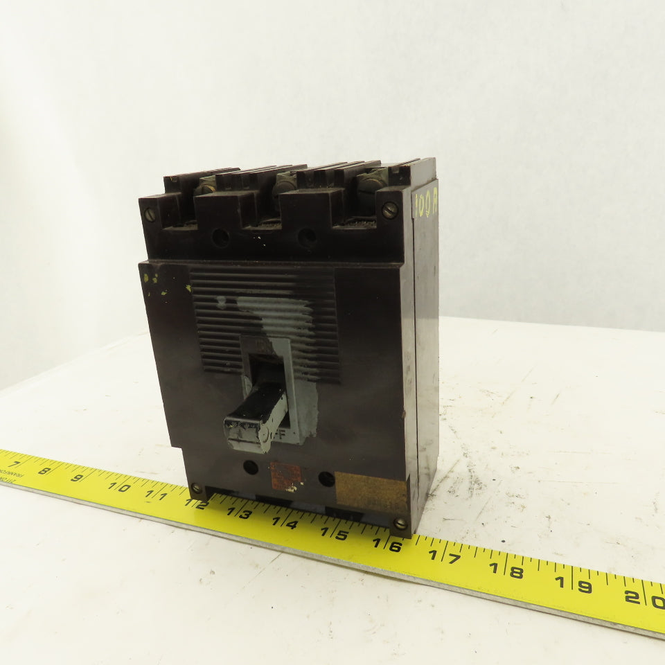 Square D Type ML 100A Molded Case Circuit Breaker 3 Pole 600V