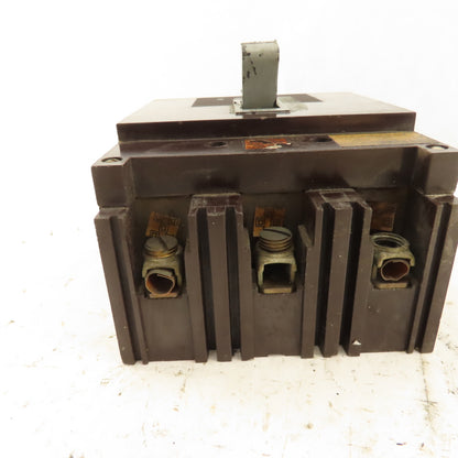 Square D Type ML 100A Molded Case Circuit Breaker 3 Pole 600V