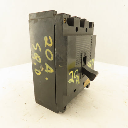 Square D 999320 20A Molded Case Circuit Breaker 600V 3 Pole