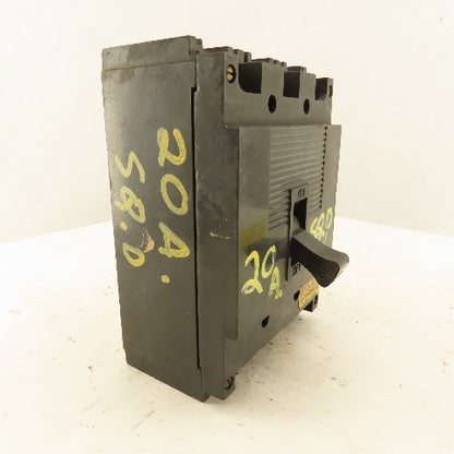 Square D 999320 20A Molded Case Circuit Breaker 600V 3 Pole