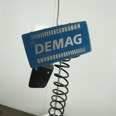 Demag DCMS-PRO 1-125 1/1 H2.8 VS30-30 275LB Electric Hoist 10' Lift 460V 3Ph