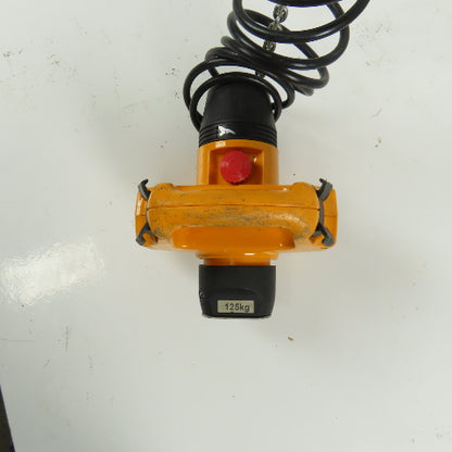 Demag DCMS-PRO 1-125 1/1 H2.8 VS30-30 275LB Electric Hoist 10' Lift 460V 3Ph