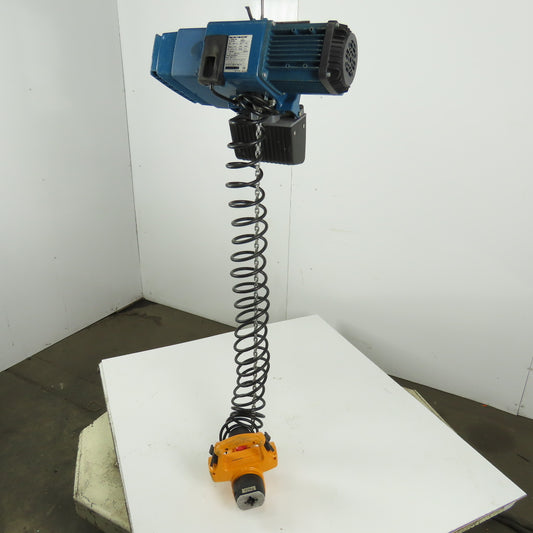 Demag DCMS-PRO 1-125 1/1 H2.8 VS30-30 275LB Electric Hoist 10' Lift 460V 3Ph