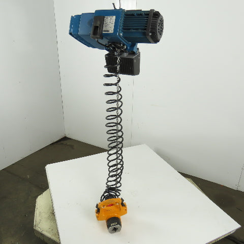 Demag DCMS-PRO 1-125 1/1 H2.8 VS30-30 275LB Electric Hoist 10' Lift 460V 3Ph