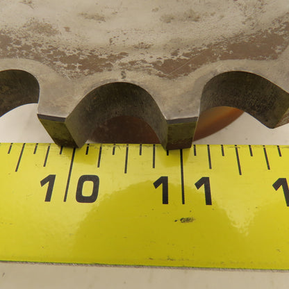 Rexnord D80 22 1 12 #80 Roller Chain Coupling Hub 1-1/8 Stock Bore 7-1/4" OD 22T