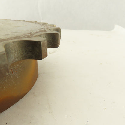 Rexnord D80 22 1 12 #80 Roller Chain Coupling Hub 1-1/8 Stock Bore 7-1/4" OD 22T