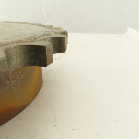 Rexnord D80 22 1 12 #80 Roller Chain Coupling Hub 1-1/8 Stock Bore 7-1/4" OD 22T